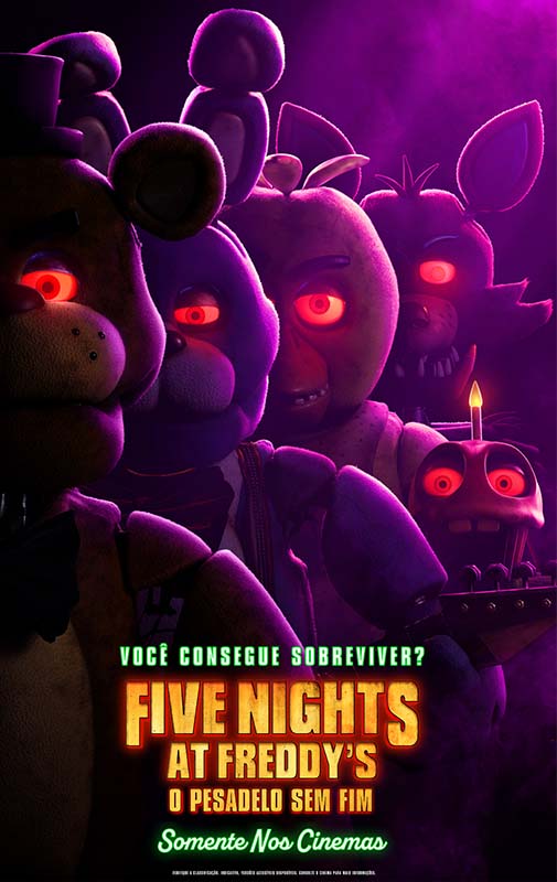 Fui no stand de Five Nights at Freddy's a convite da Universal Picture